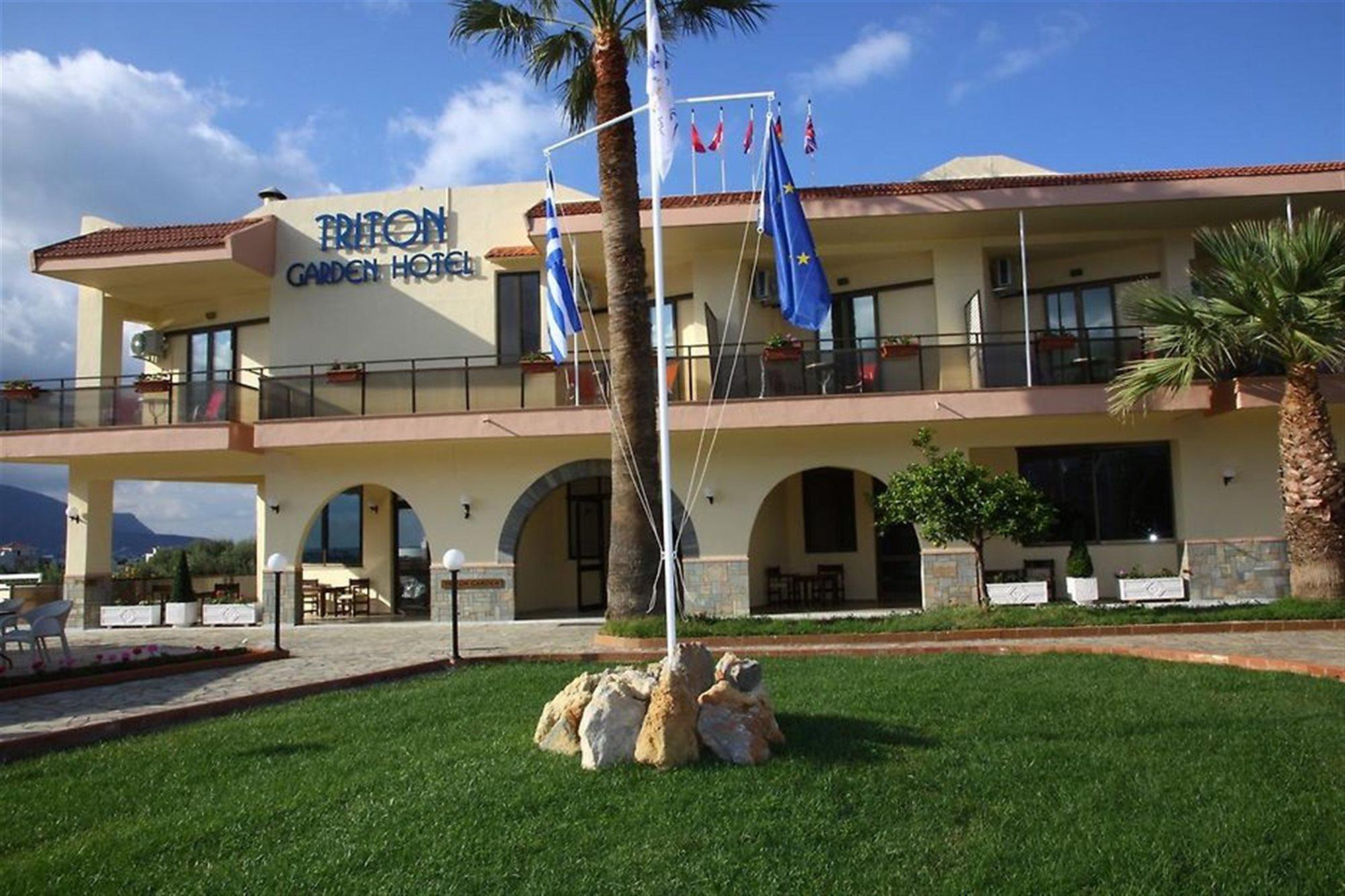 Triton Garden Hotel Mália Kültér fotó