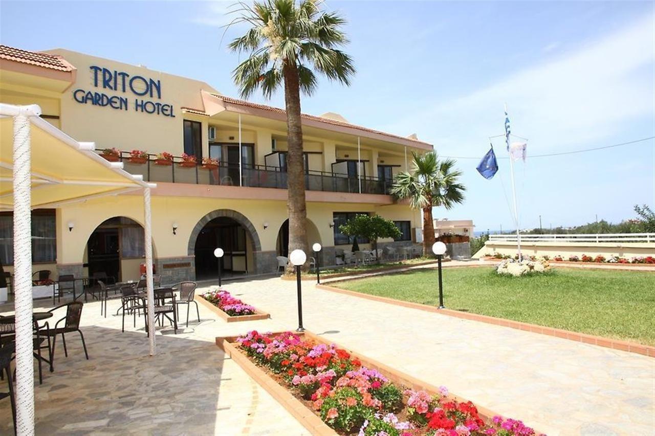Triton Garden Hotel Mália Kültér fotó